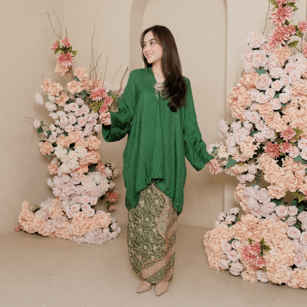 ALEA Set Kebaya Modern Viscose Rok Lilit Batik