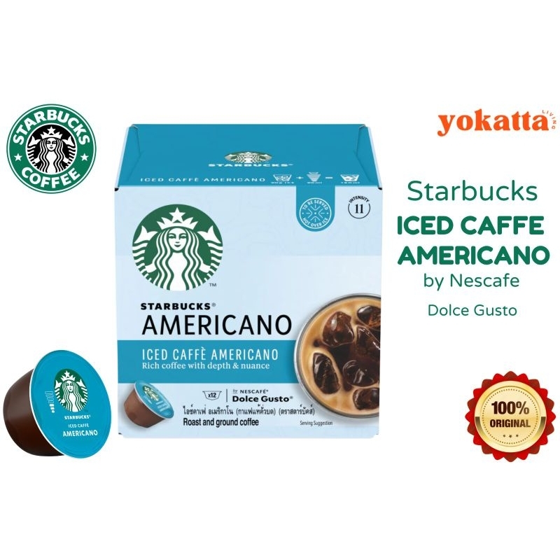 

Kopi Kapsul Starbucks Dolce Gusto Iced Caffe Americano