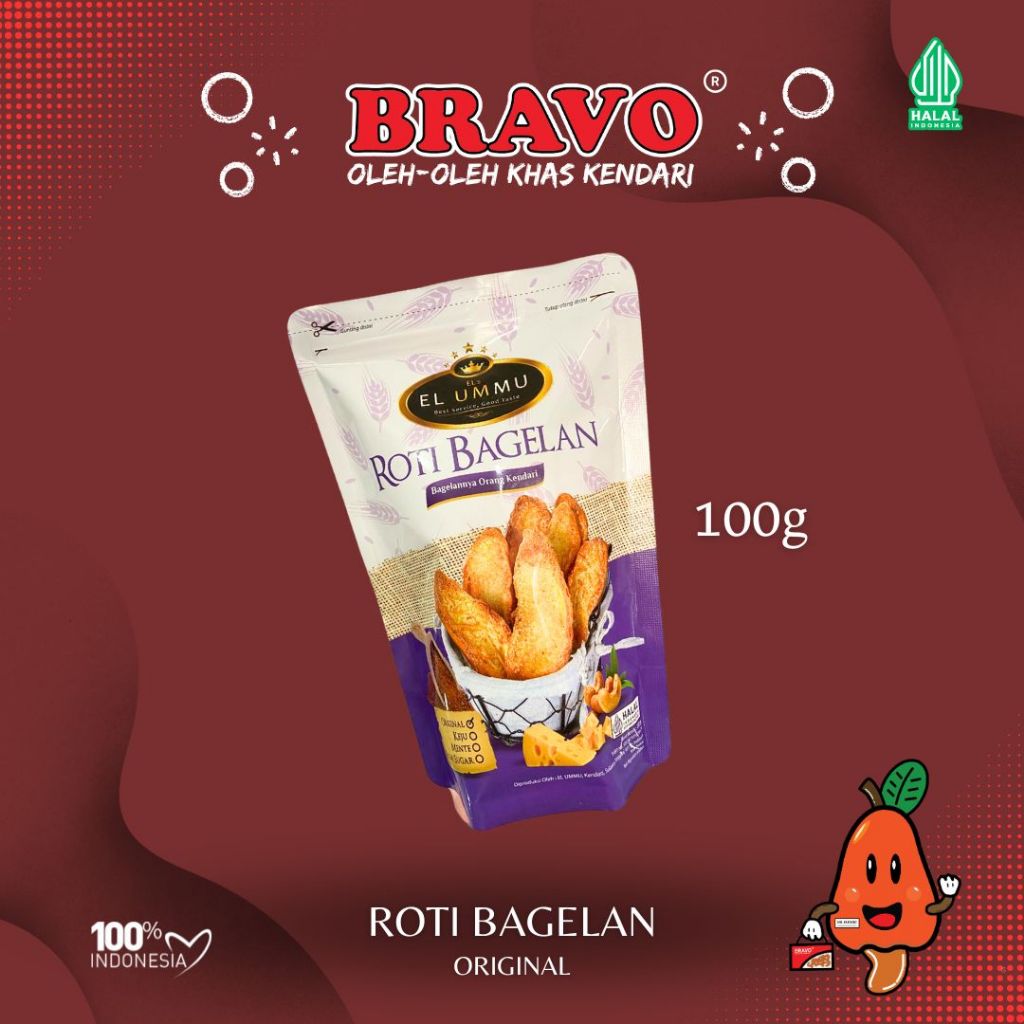 

ROTI BAGELAN EL UMMU RASA ORIGINAL100g