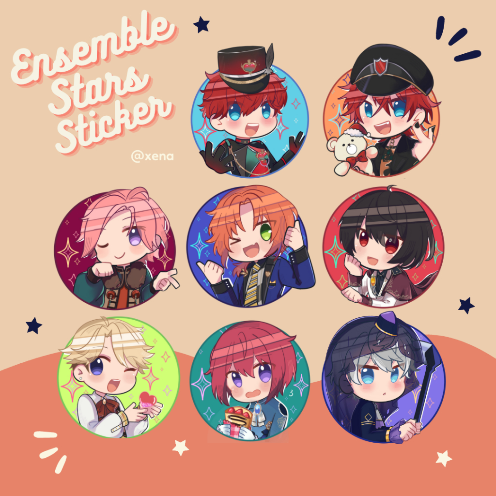 Ensemble Stars Fan Merch Sticker by xena