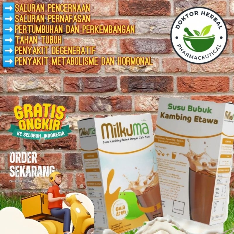 

Milkuma Susu Kambing Etawa Gula Aren Atas TBC,kuatkan tulang,maag,pegal linu