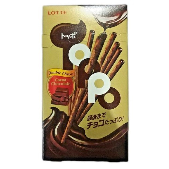 

Lotte Toppo Cocoa Chocolate [12/pack]