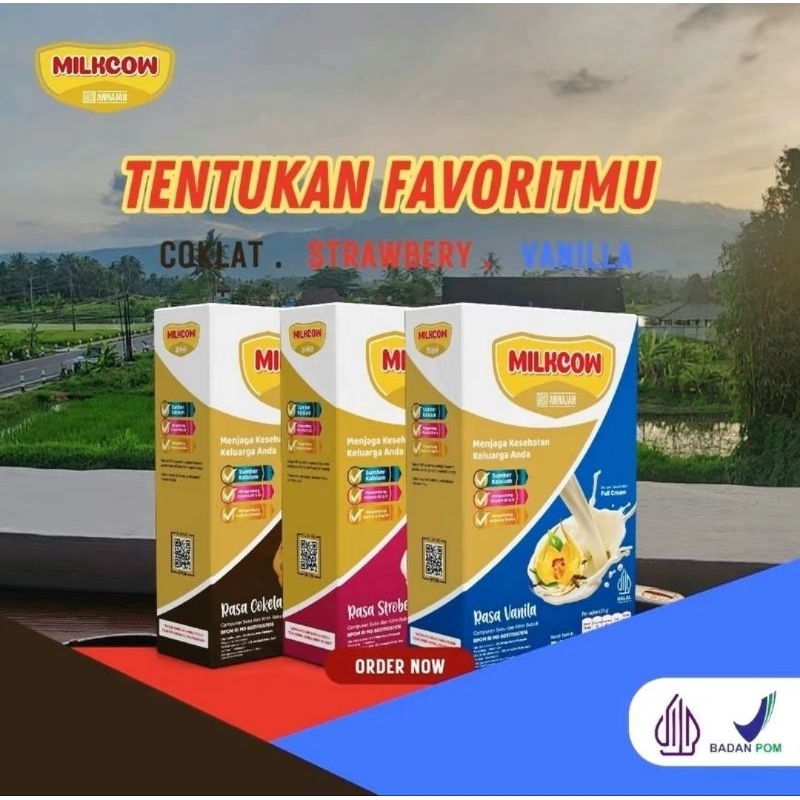 

MILKCOW SUSU SAPI BUBUK 500gr
