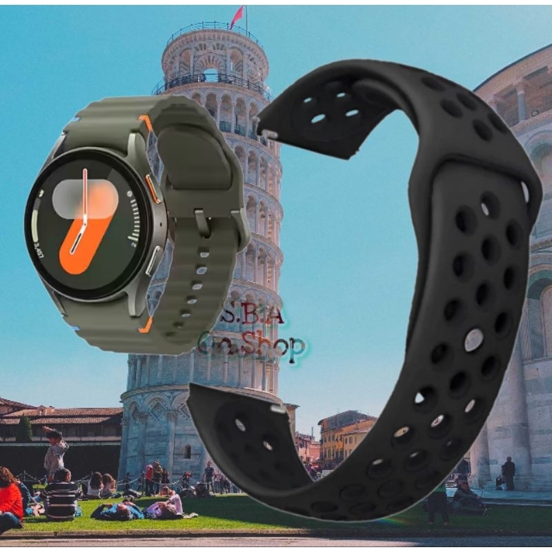 Strap Model Nike Rubber Karet Silicone Silikon Watch Band Tali Jam Tangan Smartwatch Samsung Galaxy 