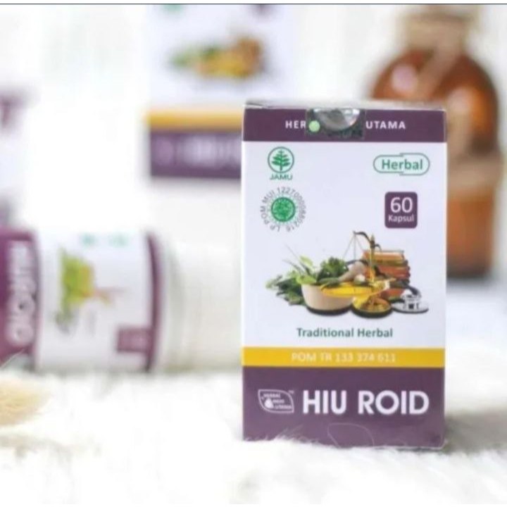 Kapsul HiuRoid Obat Wasir Paling Ampuh Ambeien Stadium 1 2 3 4 Sembuh Tanpa Operasi Meredakan Nyeri 