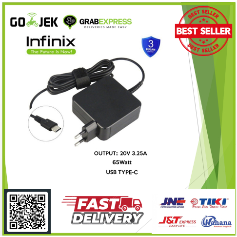 Adaptor Charger Laptop Infinix Inbook X1 Inbook X2 Inbook X1 Pro Ori