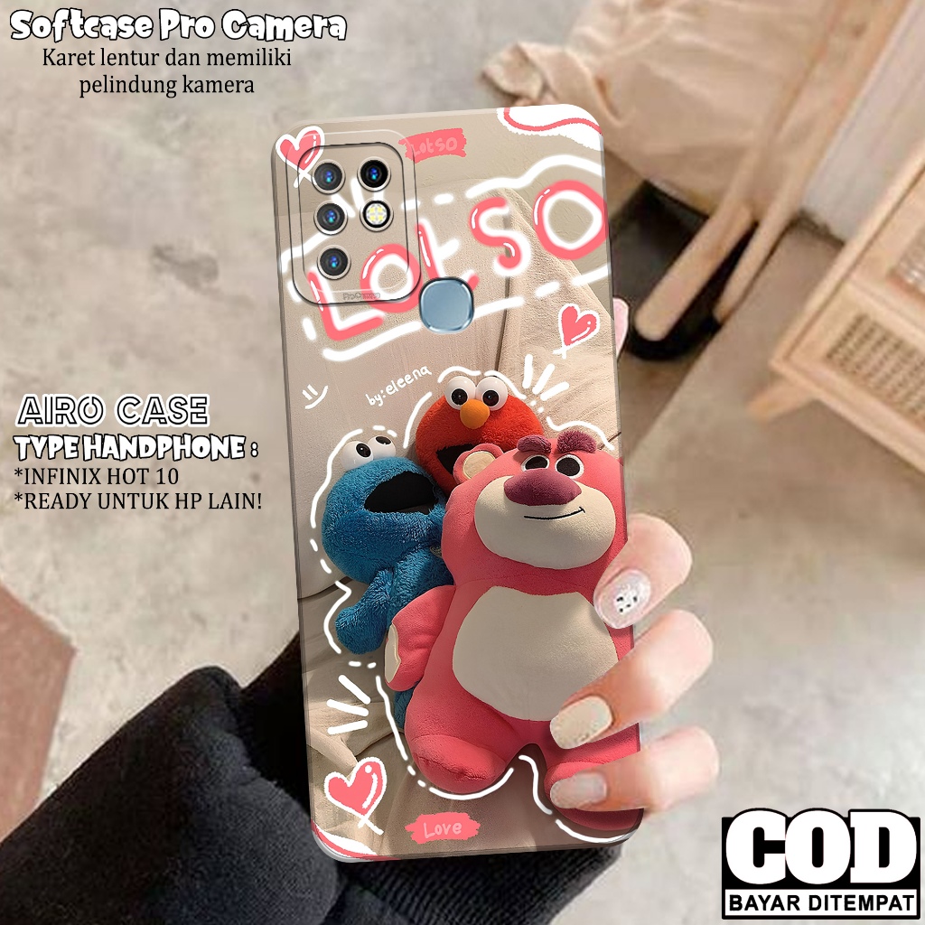 Case INFINIX HOT 10 Terbaru - Softcase INFINIX HOT 10 - Fashion Case KARTUN - Casing INFINIX HOT 10 