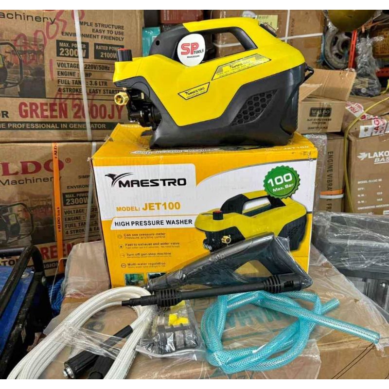 MESIN CUCI MOBIL/MOTOR MAESTRO JET100