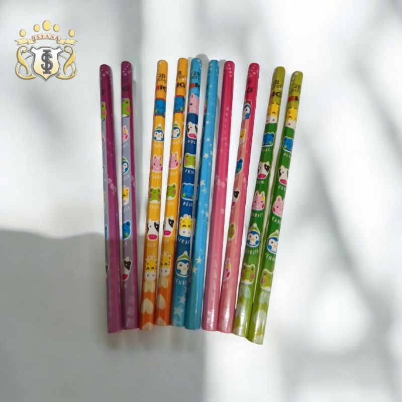 

Pensil BIG 2B karakter lucu 812 series