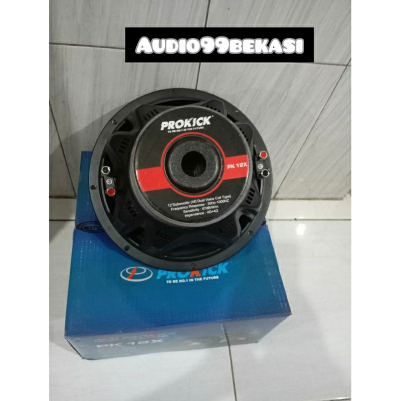 subwoofer prokick pk 12x 12 inc double magnet dobel coil#SUBWOOFER BADAK