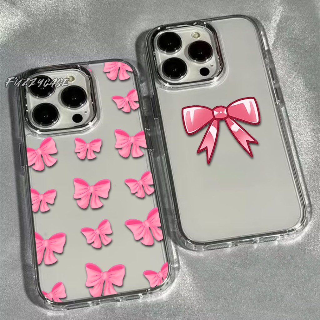 Soft Case Clear Fashion Pita Untuk Oppo A3 PRO 5G 2024 A60 A77S A57 2022 A18 A38 A16 A17 A17K A53 A5