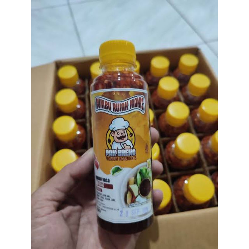 

Bumbu rujak pak breng pedas sedang maniss