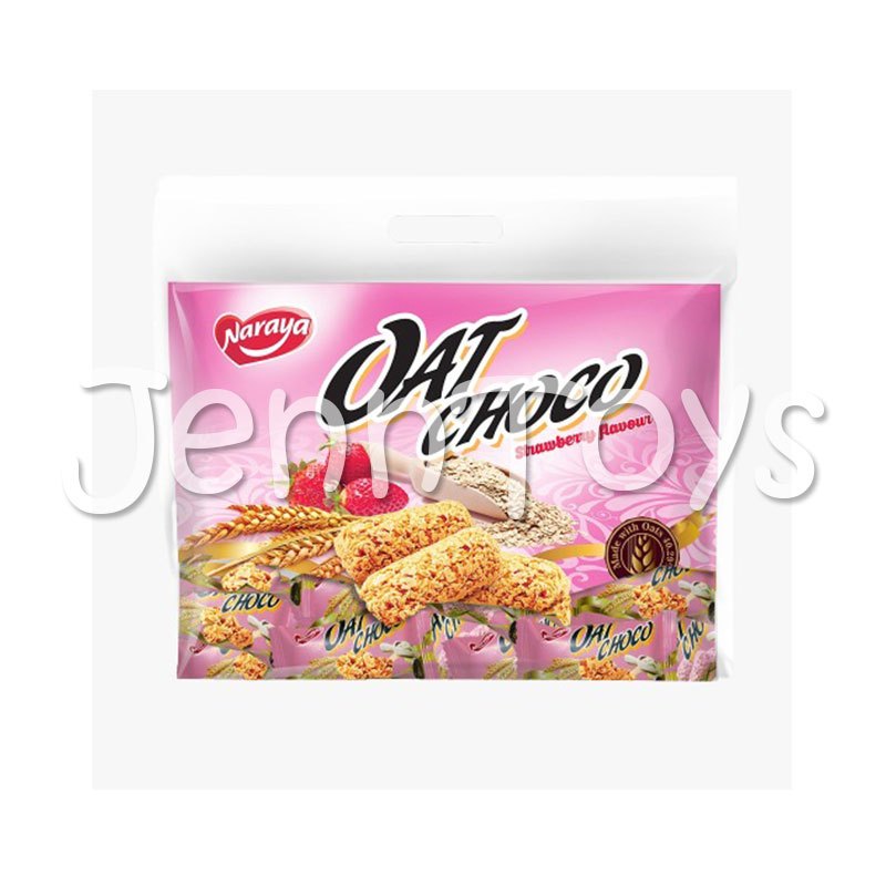 

GFD Naraya Oat Choco Snack Oat Sereal Gandum Vanilla Pandan Green Tea Strawberry 400gr