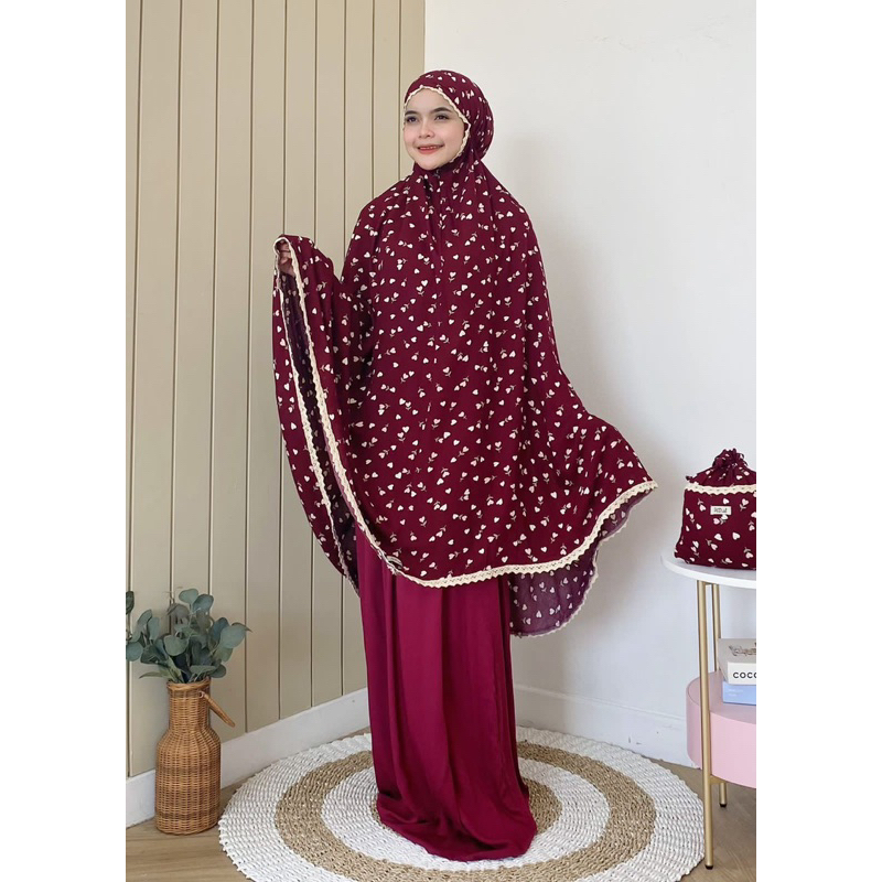 Mukena dewasa | Mukena Basic | Mukena bahan premium | Mukena motif | Mukena HD.ID