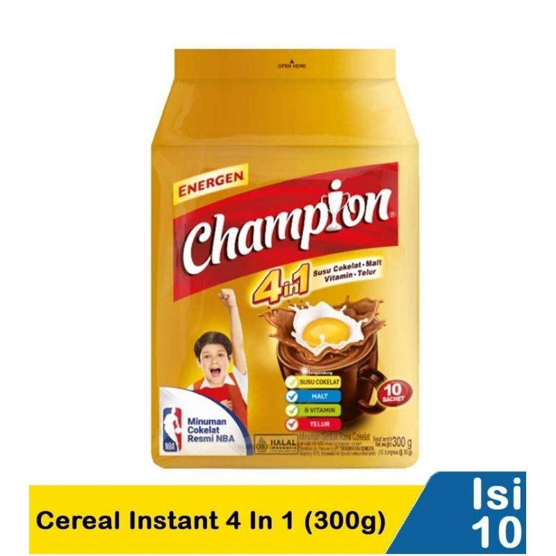 

Champion Cereal Instant 4 In 1 10X30gr