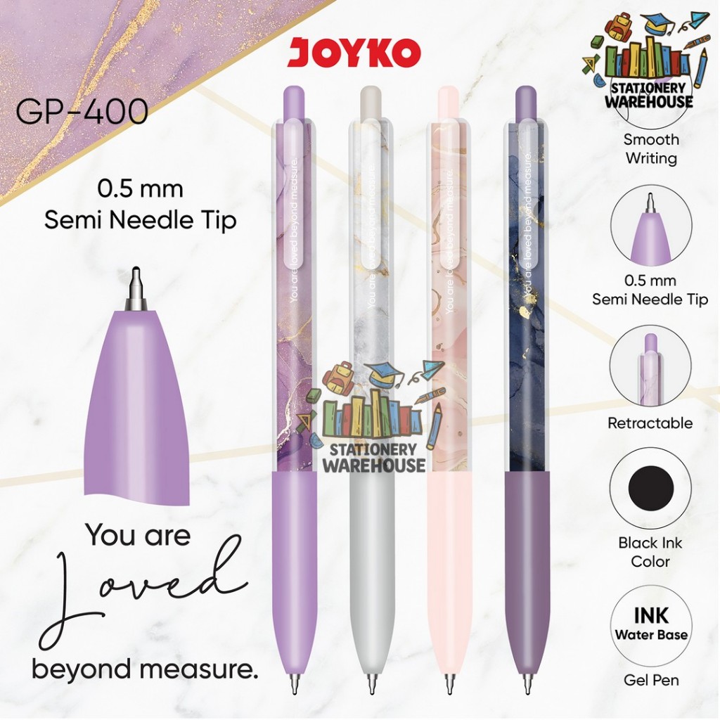 

Gel Pen Pulpen Pena Joyko GP-400 0.5 mm