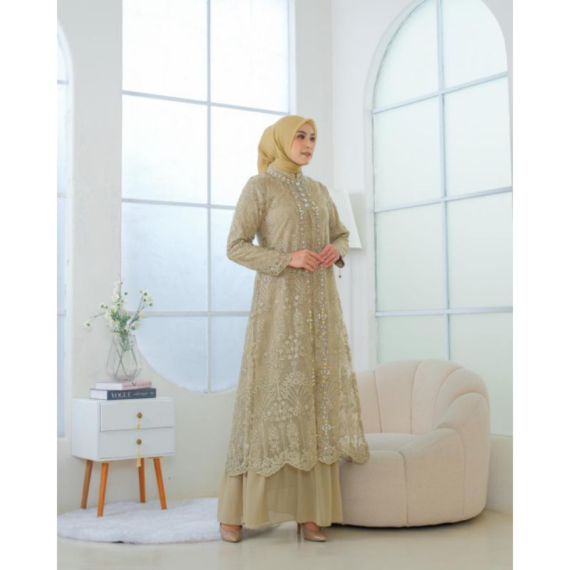 ready Kanaya dress outer Tulle gliter