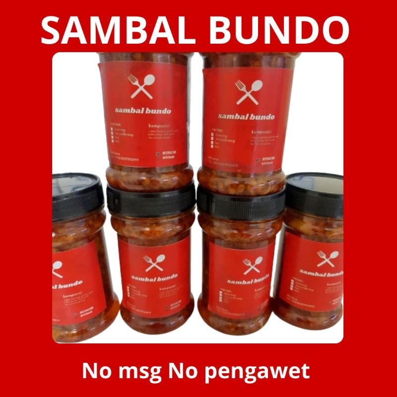 

IKONYO- Aneka Sambal Bundo 150gram
