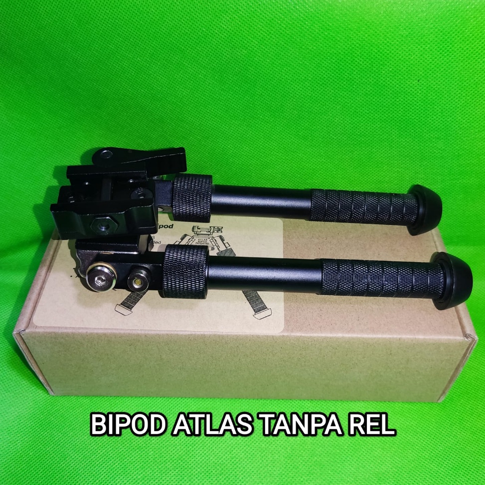 KODE K74B Atlas dudukan senapan bipot atlas tanpa rel