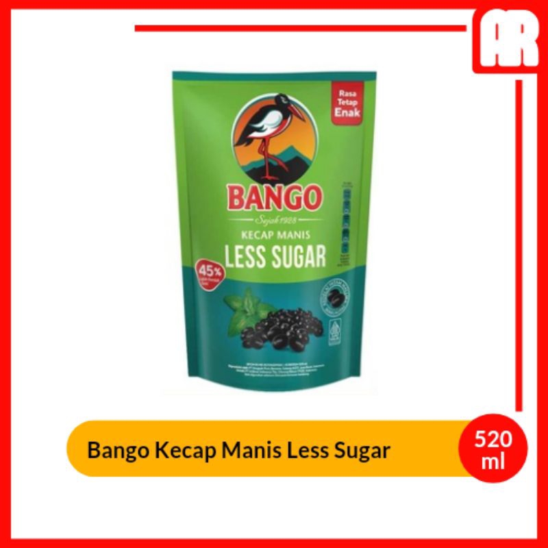 

Bango Kecap Manis Lezz Sugar 520ml AR Ostore