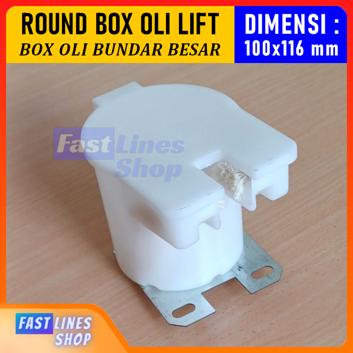 Box Oli Lift Elevator Bulat / Elevator Round Box Oil Can Lift