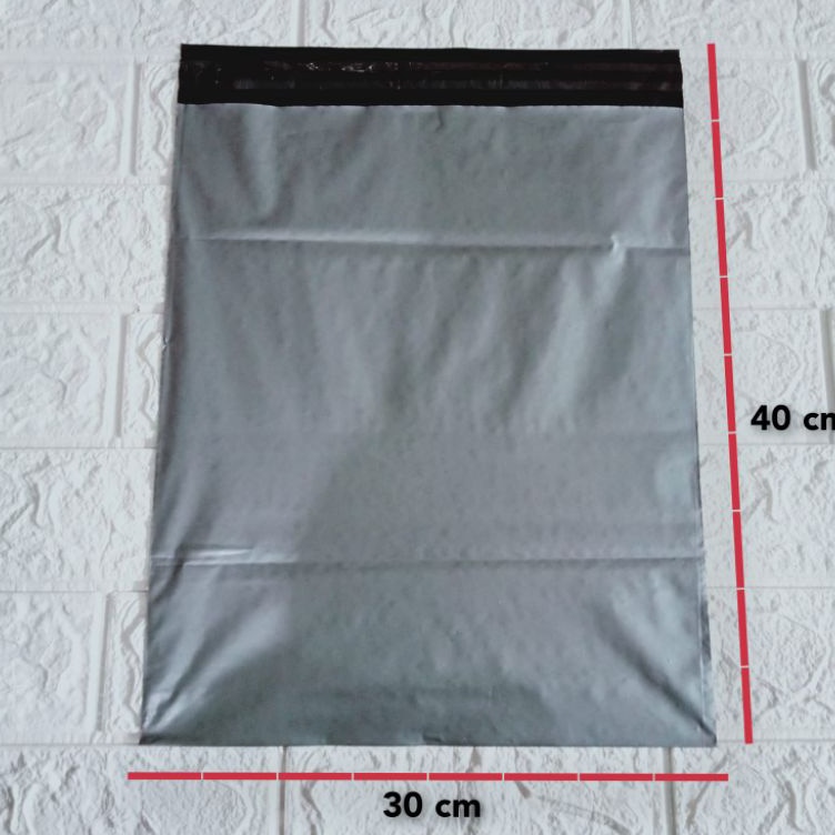 

KODE C17L PLASTIK PACKING POLYMAILER SILVER isi 1 lembar uk3x4