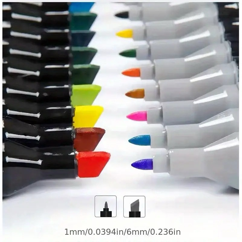 

Touch Spidol Dual Side Fine Art Brush Art Marker Set 36 Warna QDTH01