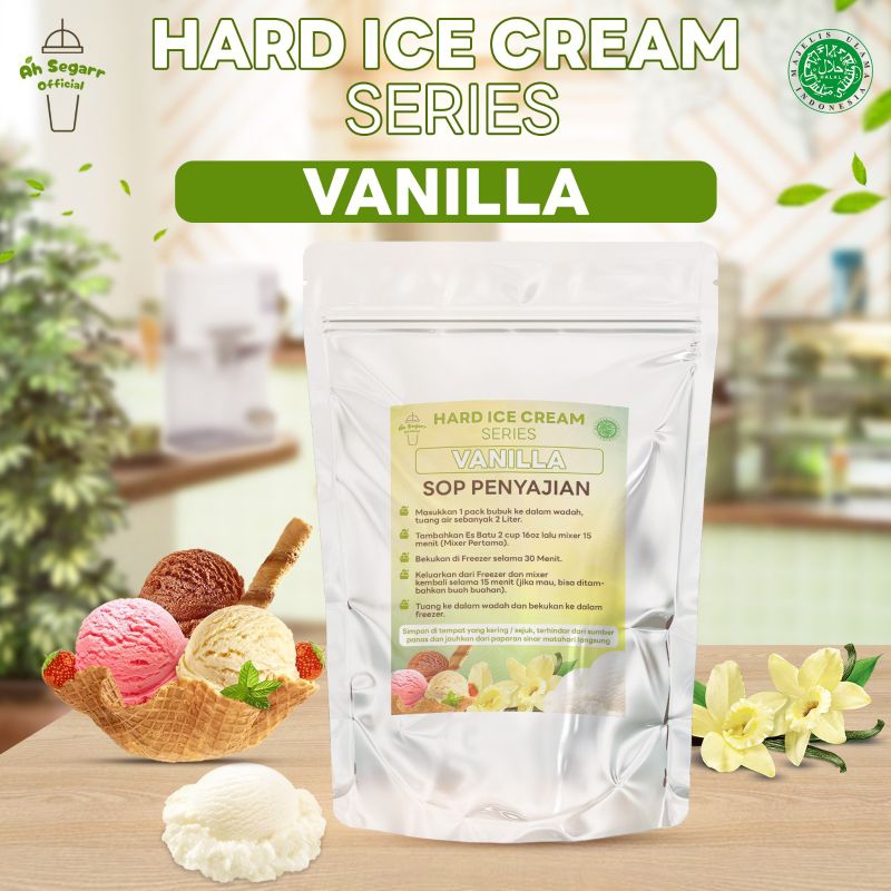 

(BISA COD) BUBUK ICE CREAM TANPA MESIN PREMIUM RASA VANILA 1Kg