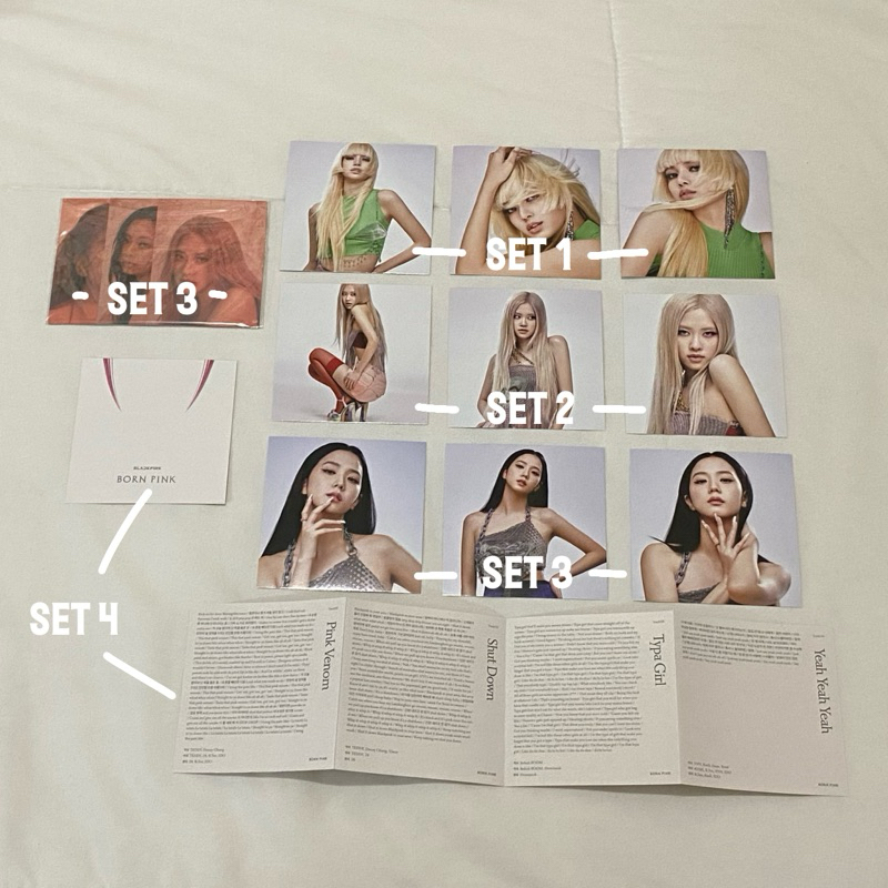 Set Postcard Blackpink