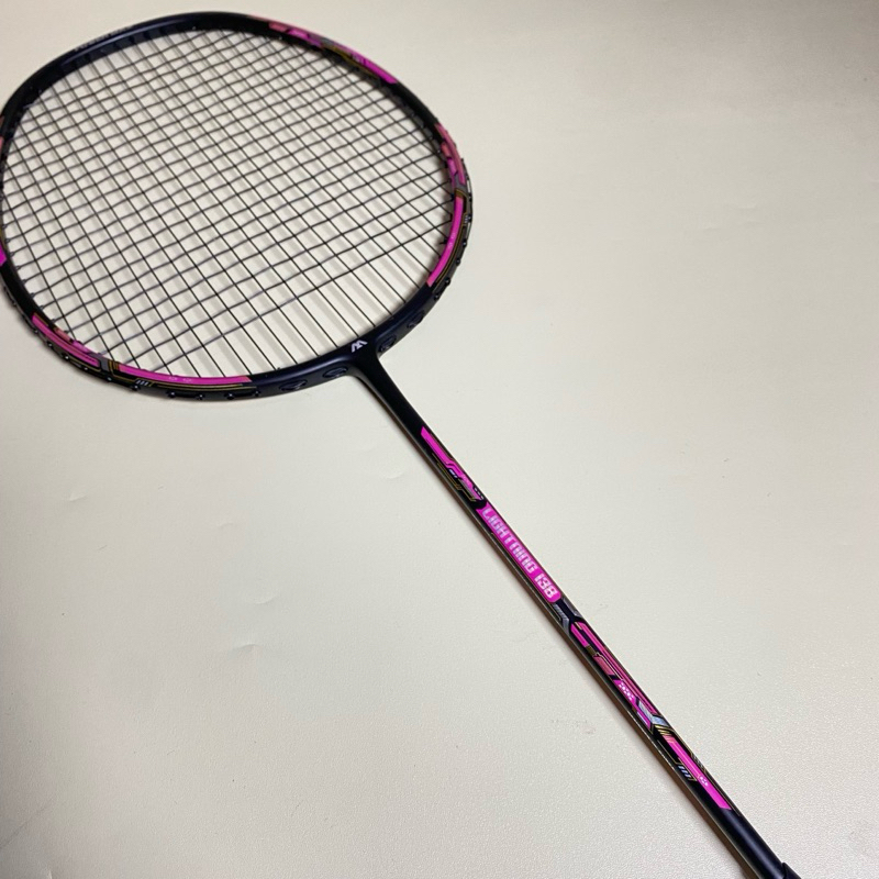 RAKET BADMINTON POWER MAX LIGHTNING PINK IMPORT QUALITY CARBON RINGAN DAN LENTUR SIAP PAKAI