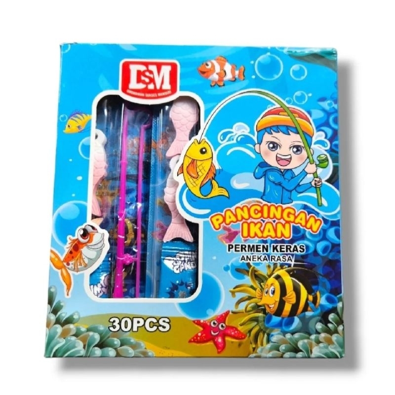 

Permen DSM Pancing Ikan Isi 30 pcs
