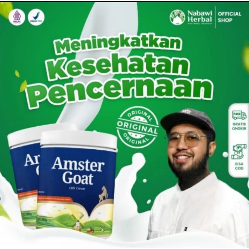 

Amster Goat Susu Kambing premium grade A 250 gr