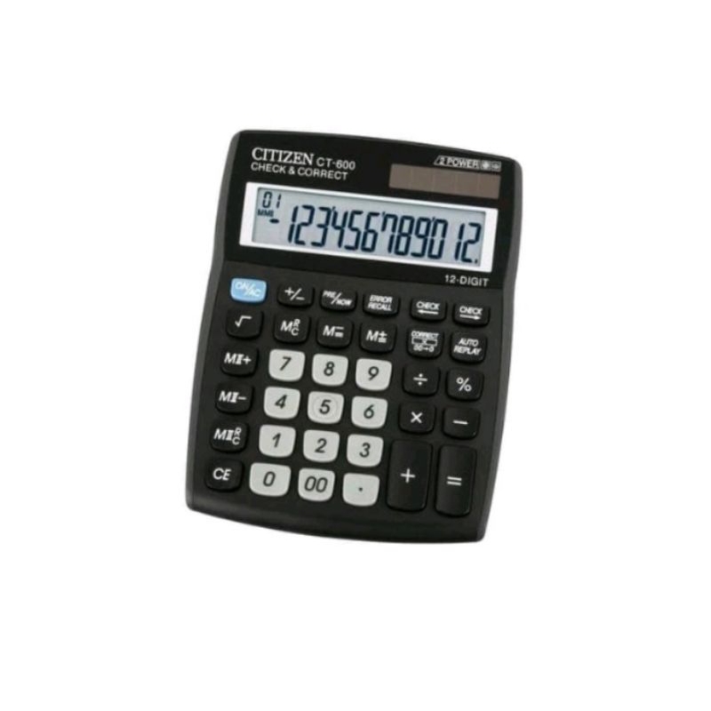 CALCULATOR ORIGINAL KALKULATOR CITIZEN CT-600J/CT600