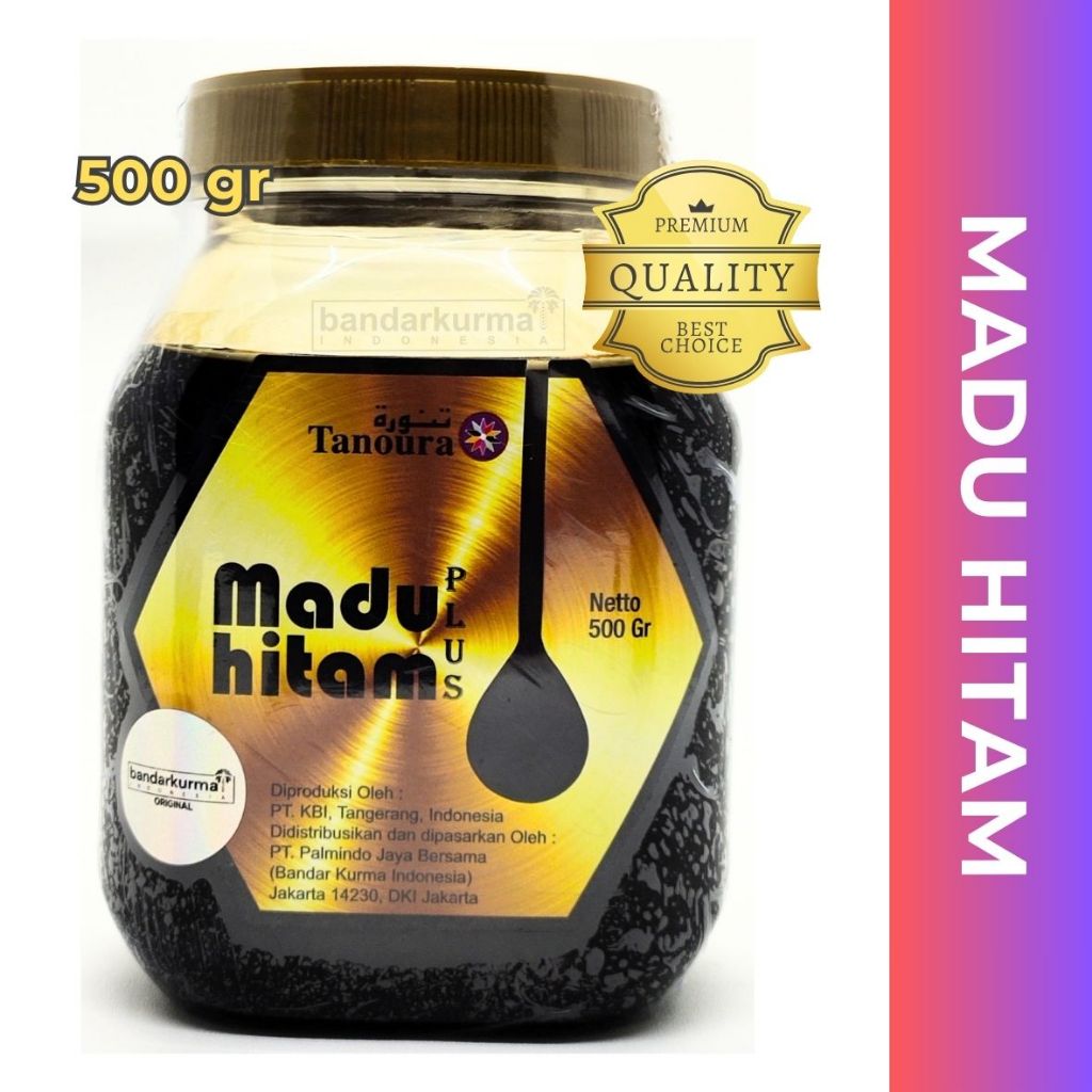 

Madu Hitam Plus (Pahit) 500 gram | BLACK HONEY ORIGINAL - Bandar Kurma