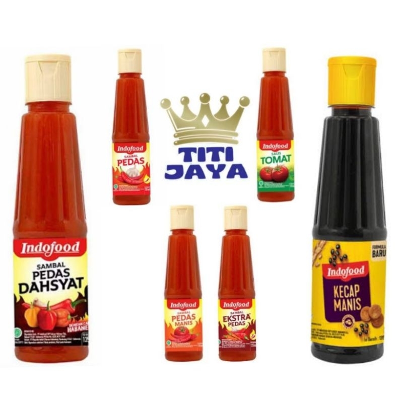 

SAOS KECAP MANIS INDOFOOD 135GR TOMAT PEDAS DAHSYAT EXTRA PEDAS MANIS BOTOL