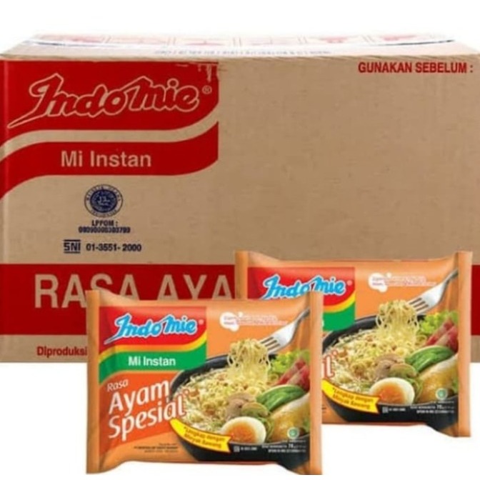 

INDOMIE MIE INSTANT AYAM SPECIAL 1DUS