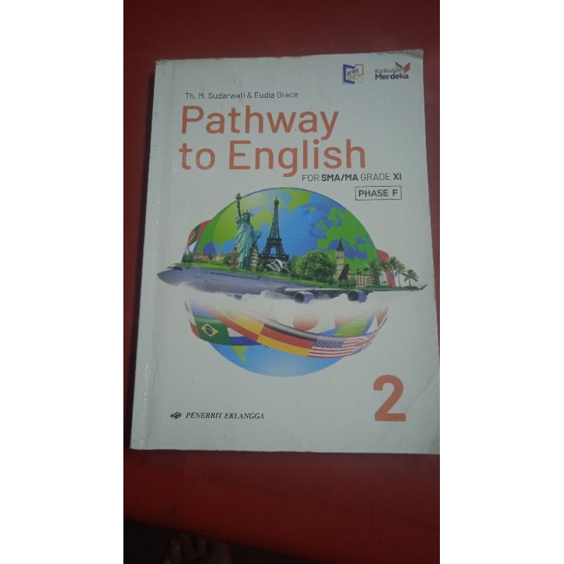 Buku Pathway To English SMA kelas XI/11 kurikulum merdeka
