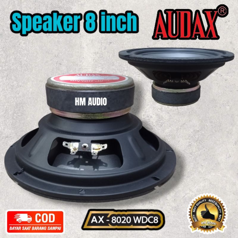 Speaker 8 inch Audax AX-8020 WDC84 Layer Coil Woofer