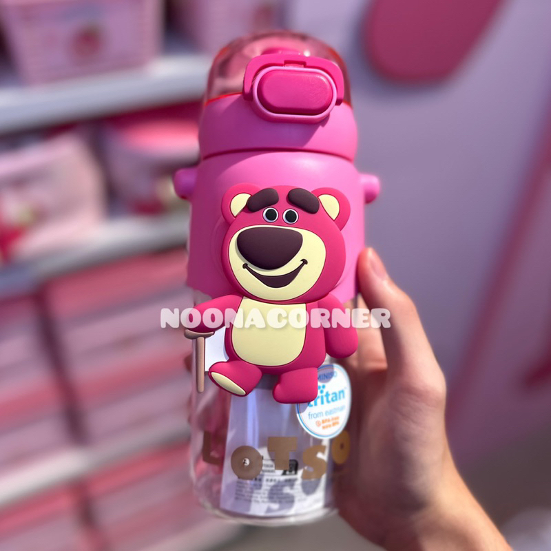 Miniso x Disney ‼️ Tumbler / Botol Minum Free Tali Tritan Disney Lotso collectiins