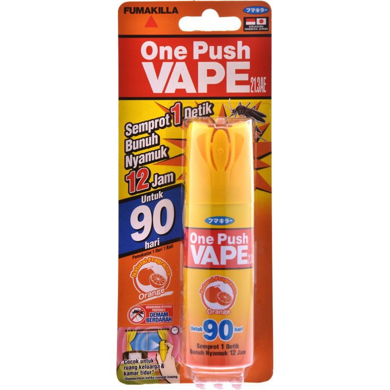 One push vape obat nyamuk original 90 hari 22 ml