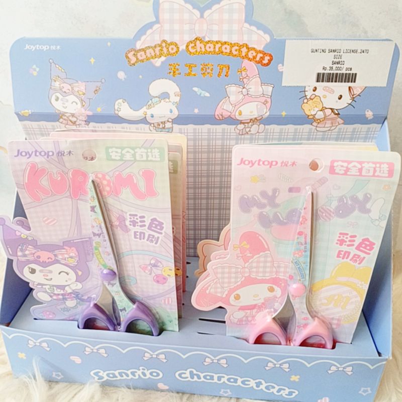

Gunting Kertas Sanrio License Kuromi My melodi Cinamorol hellokitty
