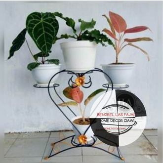 STANDING RAK POT BERTINGKAT 4 SUSUN