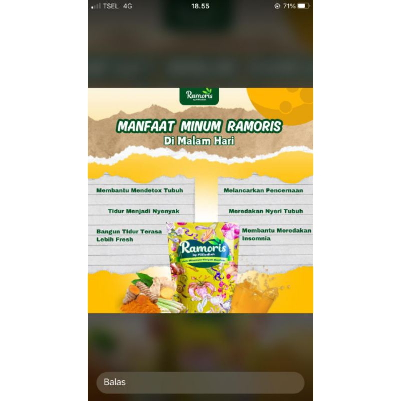 

Ramoris Minuman Rimpang herbal Alami by fifiediah