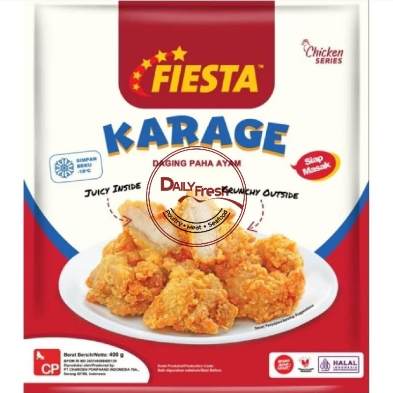 

FIESTA KARAGE 400GR | PACKING BARU