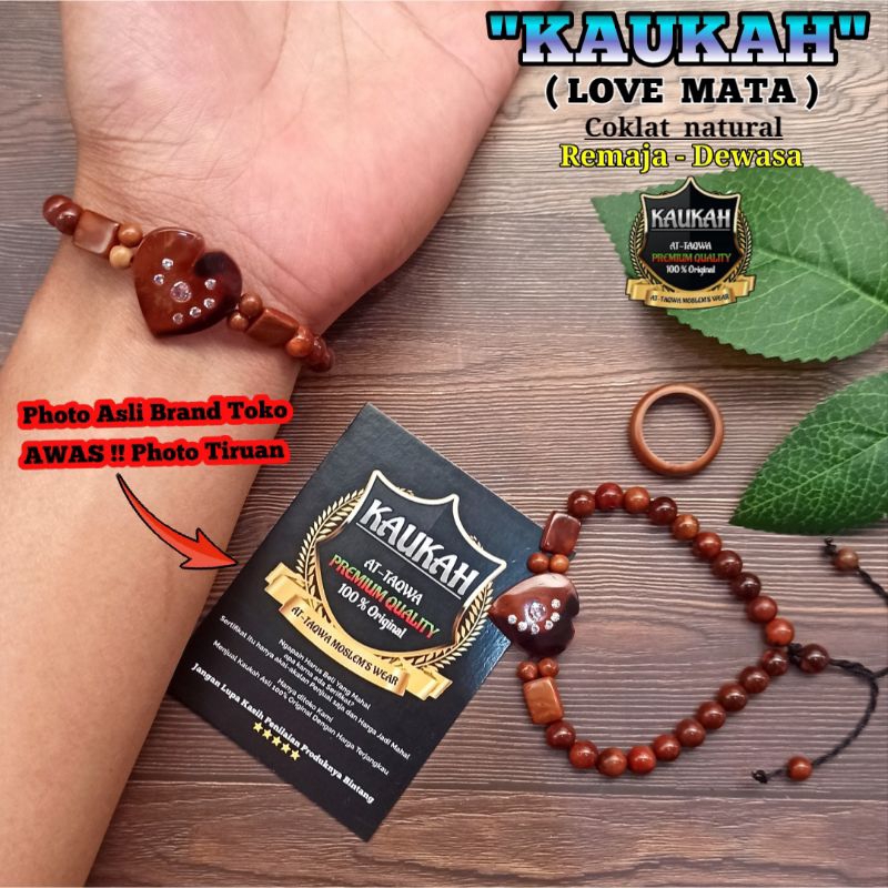 Gelang Kokkah WANITA  Gratis Cincin kayu kokka kaukah kaokah kaoka koka