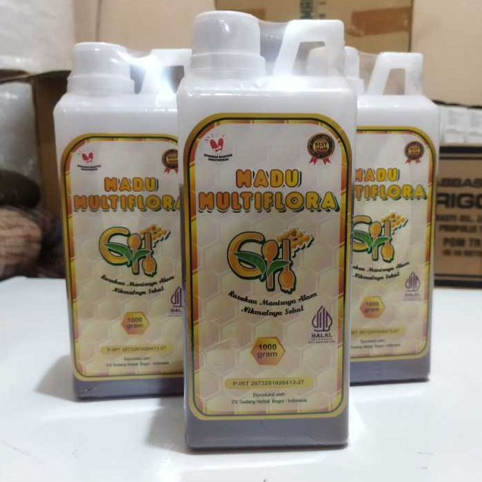 

Madu Multiflora madu murni asli ori asli madu 100% 1kg