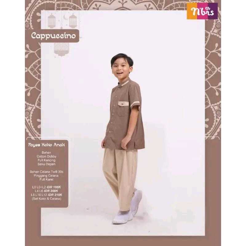 FAYES KOKO ANAK CAPPUCINO SARIMBIT FAYES TERMURAH