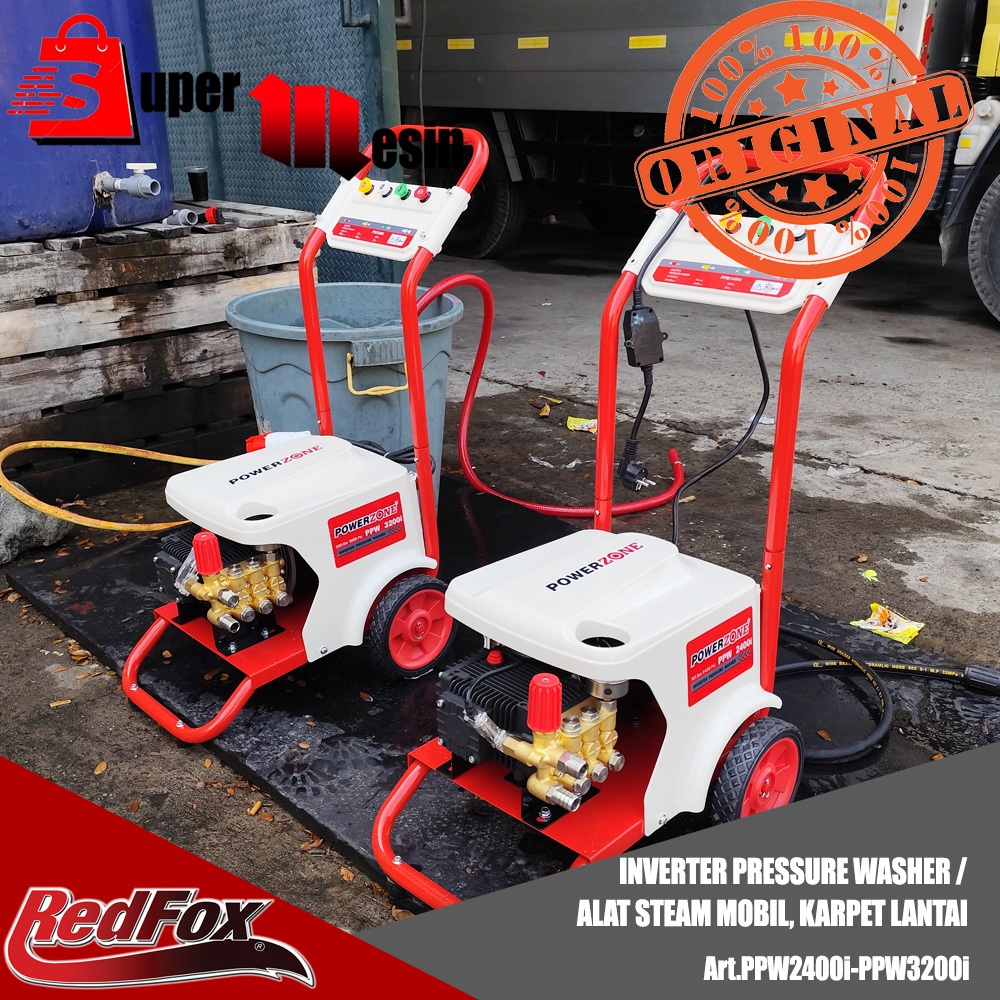 Mesin Steam Mobil Karpet lantai tekanan tinggi Inverter Pressure Washer