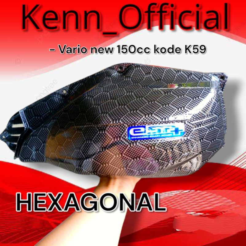 BOX FILTER VARIO 150 NEW K59J CARBON WTP HEXAGON
