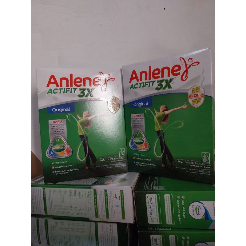 

Anlene Aktifit 3x susu pertumbuhan dewasa Rasa Original 580g